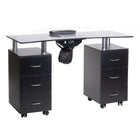 Manikiūro stalas su montavimo anga BD-3425-1+O, juodas