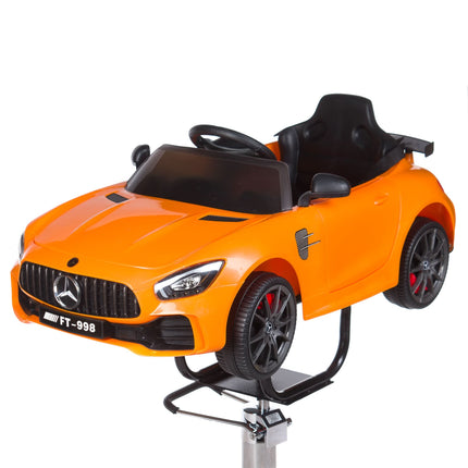 Vaikiška kirpyklos kėdutė Mercedes, oranžinė