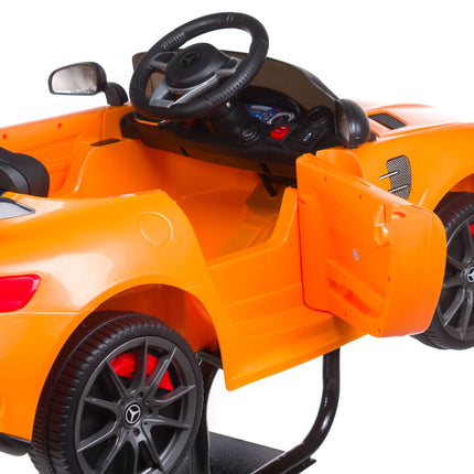 Vaikiška kirpyklos kėdutė Mercedes, oranžinė