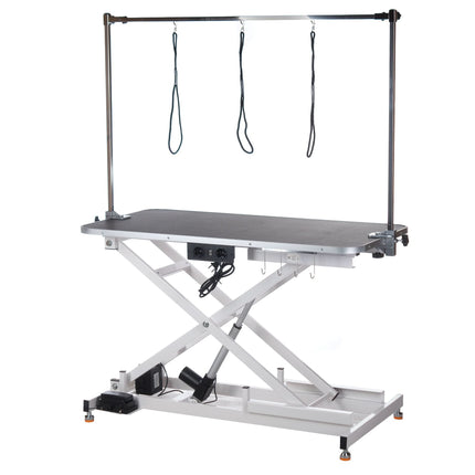Elektrinis grumerio stalas XL BP-305, baltas