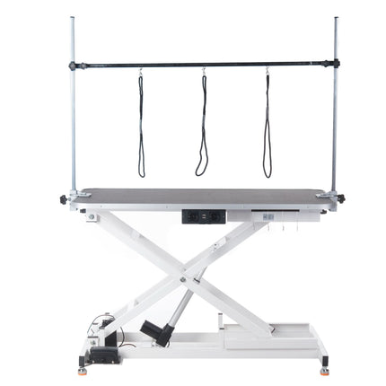 Elektrinis grumerio stalas XL BP-305, baltas