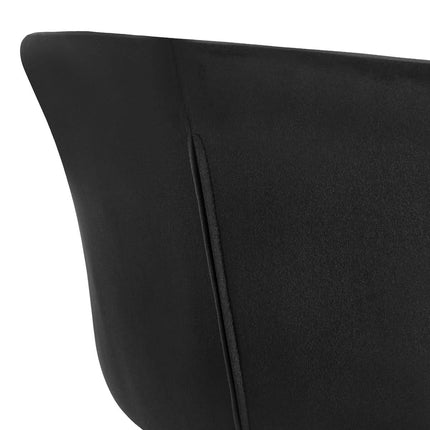 4RICO kėdė Linea, juoda – nuotrauka 7