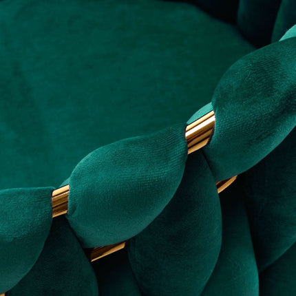 4Rico kėdė QS-GW06G, žalias aksomas - Beauty Kit