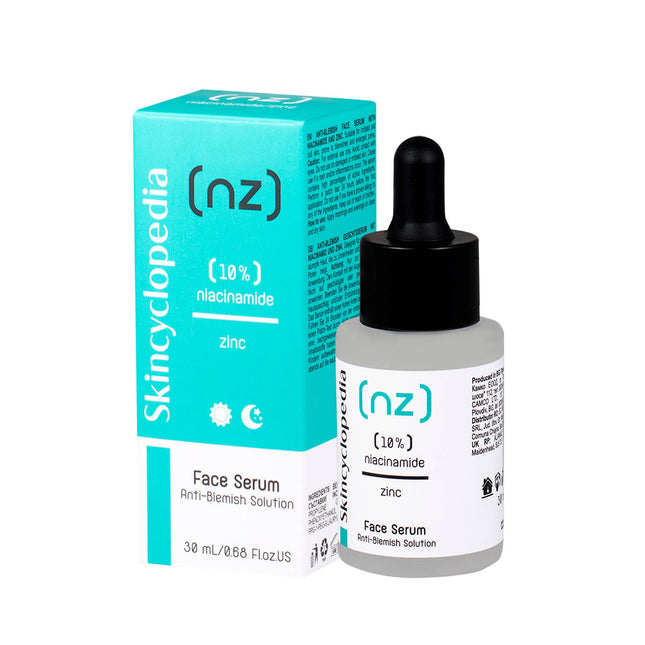 Skincyclopedia veido serumas su 10% niacinamidu ir 1% cinko, 30ml
