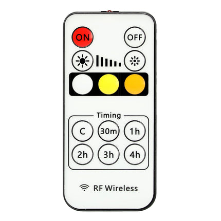 Kosmetologinė LED lempa Moon su nuotolinio valdymo pulteliu, balta