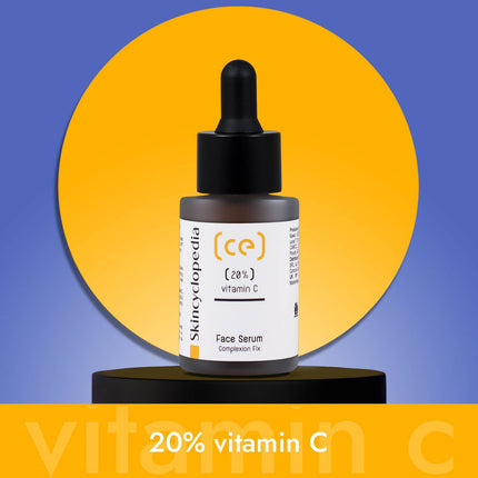Skincyclopedia veido serumas su 20% vitaminu C, 30ml