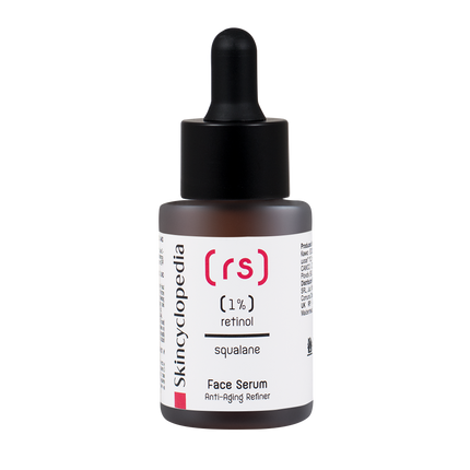 Skincyclopedia veido serumas brandžiai odai su 1% retinoliu ir skvalenu, 30ml
