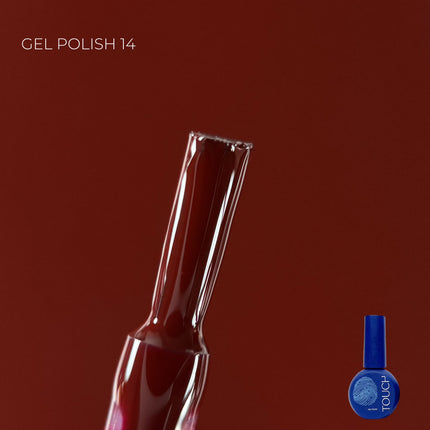 TOUCH Gel Polish gelinis lakas 14, 9ml