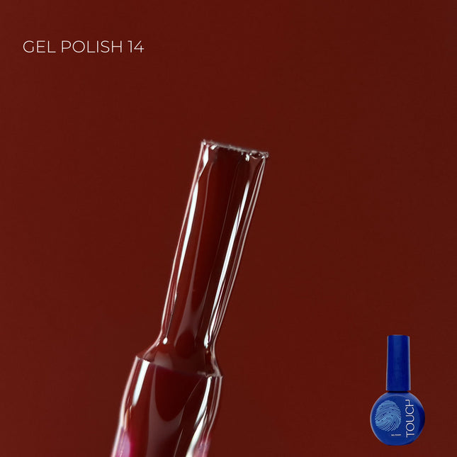 TOUCH Gel Polish gelinis lakas 14, 9ml