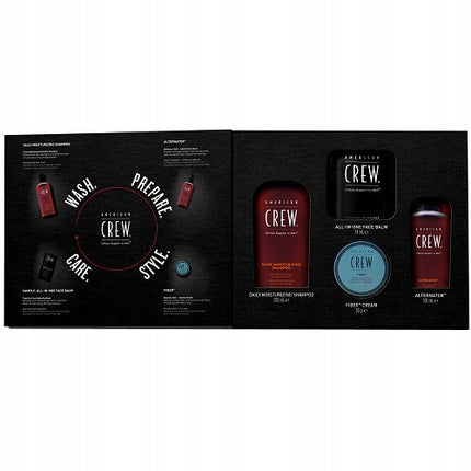 American Crew Most Wanted 4 в 1 – мужской набор для сильной фиксации