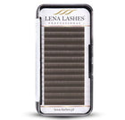 LENA LASHES Professional Volume C 0.07 MIX blakstienos, rudos