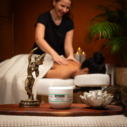 Bodynova masažo kremas Pure Blend – natūralios sudėties priemonė kosmetologinėms procedūroms