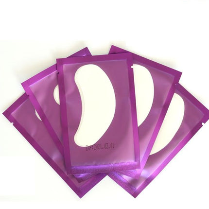 LENA LASHES Professional violetiniai hidrogeliniai paakių padeliai