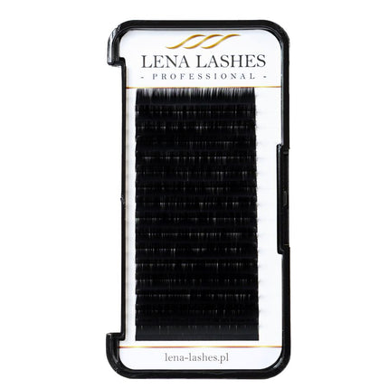 Lena Lashes Professional blakstienos Volume L 0.10 MIX juodos