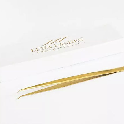 LENA LASHES Professional 40° lenktas pincetas 016