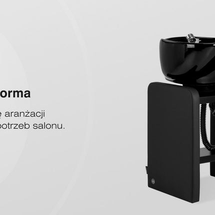 Парикмахерская мойка OMEGA Nautica, чёрная