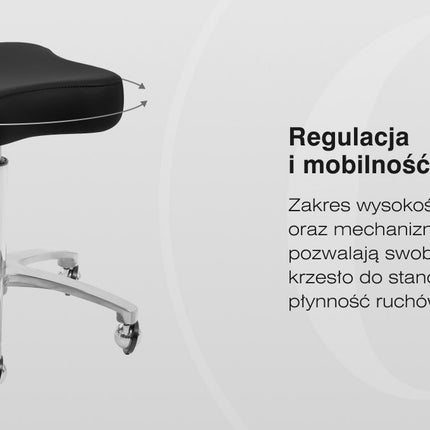 Вращающееся кресло мастера OMEGA Supremo, чёрное