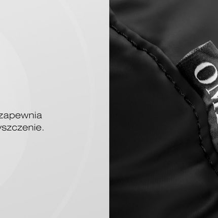Kirpyklos plautuvės pagalvėlė OMEGA, juoda