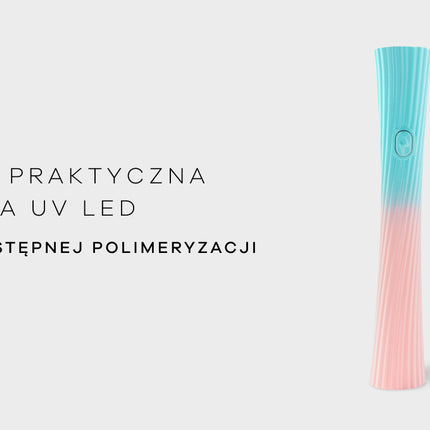 Nagų lempa UV/LED OCHO mini, rožinė