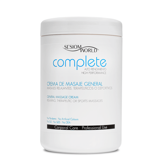 COMPLETE masažo kremas – be parabenų, 1000ml.