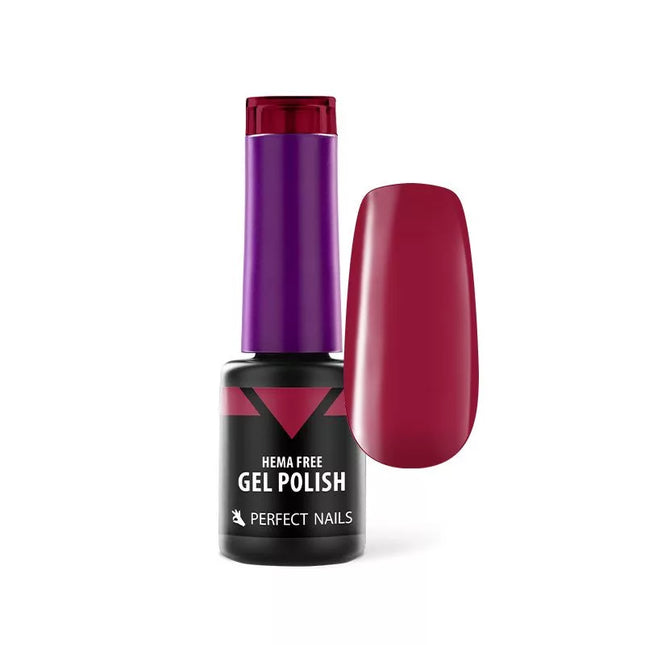 PERFECT NAILS HEMA FREE gelinis lakas DEEP PINK, 4ml