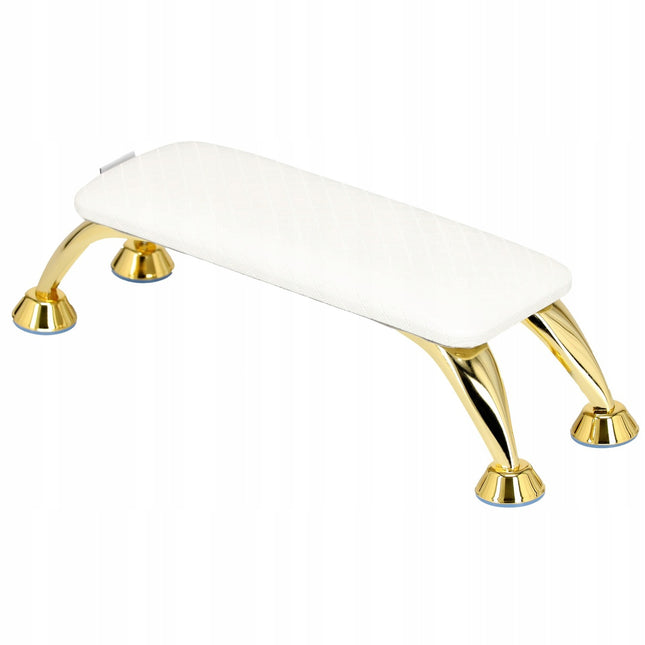 Manikiūro porankis, baltas/aukso spalvos