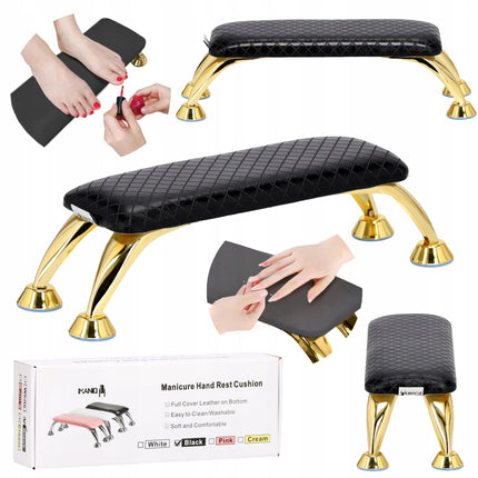 Manikiūro porankis, juodas/aukso spalvos