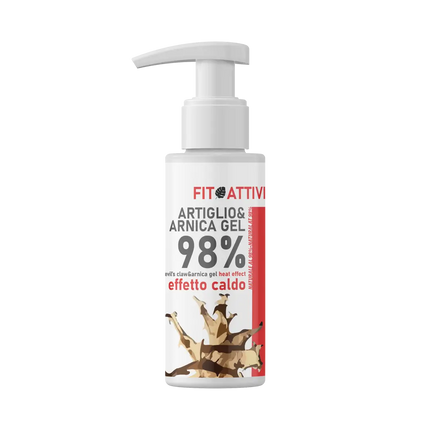 Šalto poveikio arnikos ir claw gelis, 98 % natūralus, 100ml