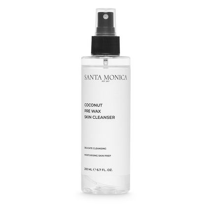 SANTA MONICA Kokosų prieš depiliacinis odos valiklis, 200 ml.