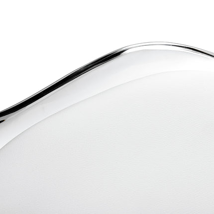 ACTIVESHOP skaidri kėdė GHOST – funkcionali meistro kėdė su stilingu minimalistiniu atlošu