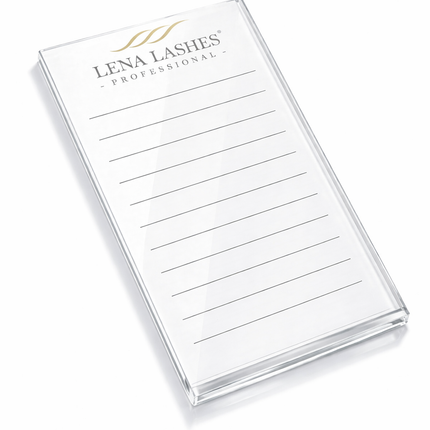Lena Lashes stiklinis blakstienų laikyklis 
