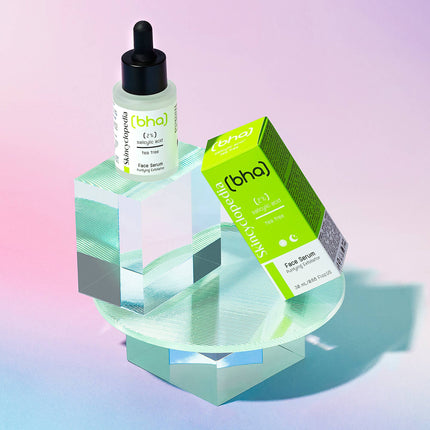 Skincyclopedia veido serumas riebiai odai su 2% Salicilo rūgštimi ir arbatmedžių aliejumi, 30ml