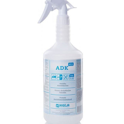 ADK-611 paviršių dezinfekantas, 1L - Beauty Kit