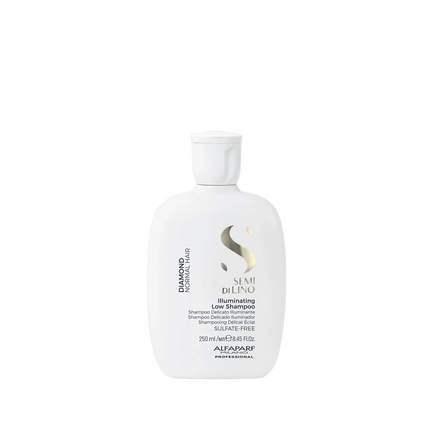 ALFAPARF SEMI DI LINO DIAMOND blizgesio suteikiantis šampūnas plaukams, 250 ml - Beauty Kit