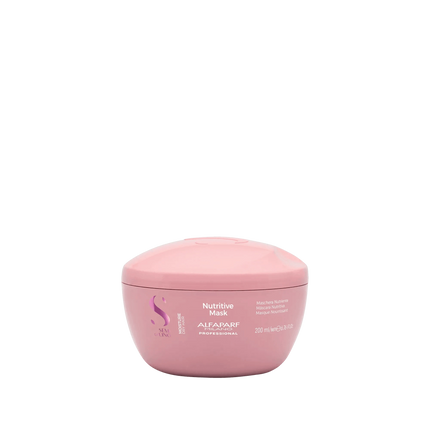 ALFAPARF SEMI DI LINO MOISTURE drėkinantis plaukų kaukė, 200 ml - Beauty Kit