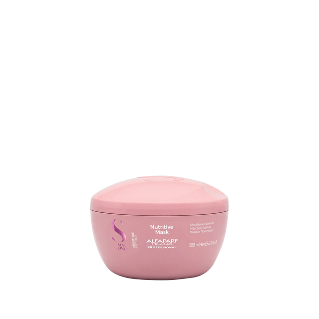 ALFAPARF SEMI DI LINO MOISTURE drėkinantis plaukų kaukė, 200 ml - Beauty Kit