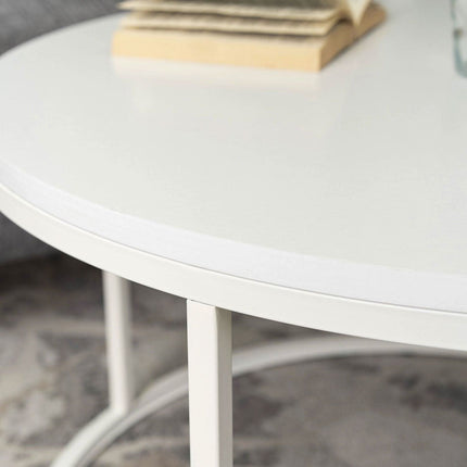 ALICE MAX kavos staliukas, baltos spalvos - Beauty Kit