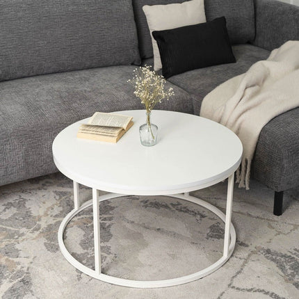 ALICE MAX kavos staliukas, baltos spalvos - Beauty Kit