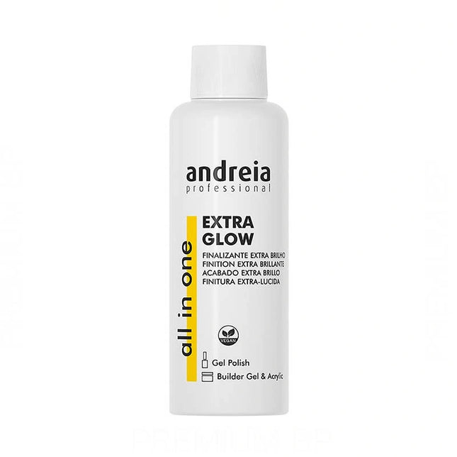 Andreia Professional All In One Extra Glow lipnumo nuėmėjas blizgesį suteikiantis manikiūro salono priemonė 100ml