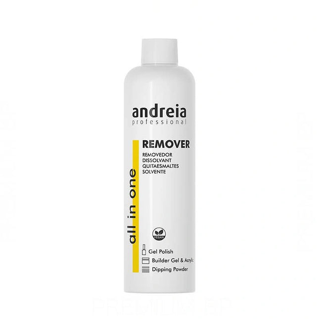 Andreia Professional All In One Remover 250 ml – universalus nagų lako valiklis profesionaliam manikiūro salonui