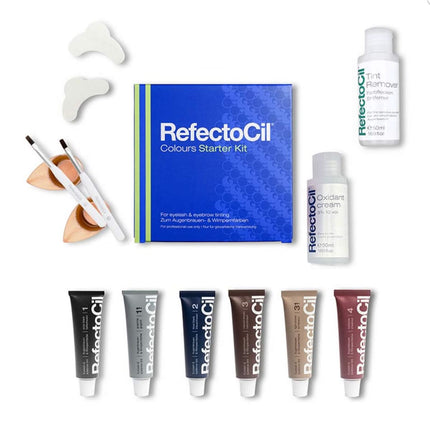 REFECTOCIL Colours Starter Kit eyebrow and eyelash tint set - details