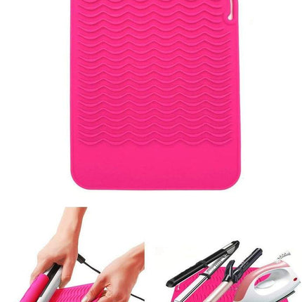 Apsauginis silikoninis kilimėlis, rožinis - Beauty Kit