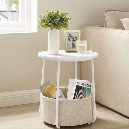 Apvalus kavos staliukas LET223W10 - Beauty Kit