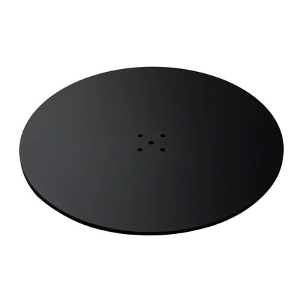Round barber chair base GABBIANO L010 Ø 50 cm, black