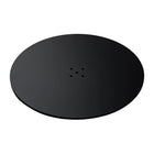 Round barber chair base GABBIANO L010 Ø 50 cm, black
