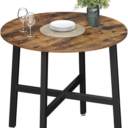 Apvalus staliukas KDT080B01, 88x75 cm. - Beauty Kit