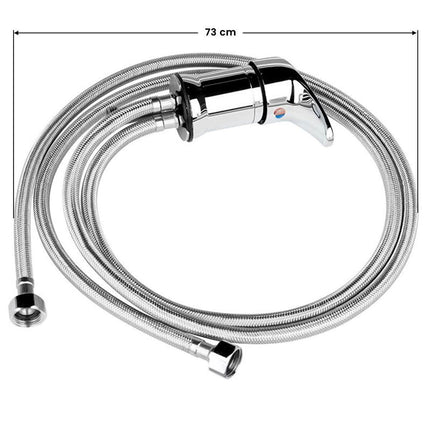 Atsarginis kirpyklos plautuvės maišytuvas CHROME - Beauty Kit