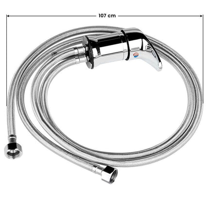 Atsarginis kirpyklos plautuvės maišytuvas CHROME - Beauty Kit