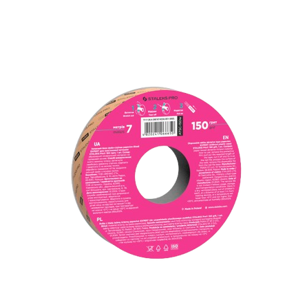 STALEKS PRO PapMam BobbiNail užmaunami dildės abrazyvai #150, 7m