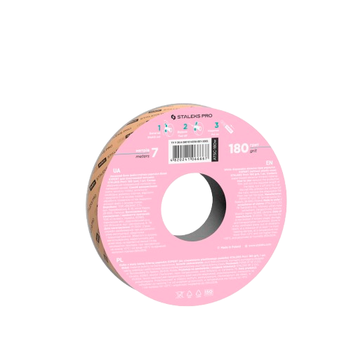 STALEKS PRO PapMam BobbiNail užmaunami dildės abrazyvai papildomas 180gr